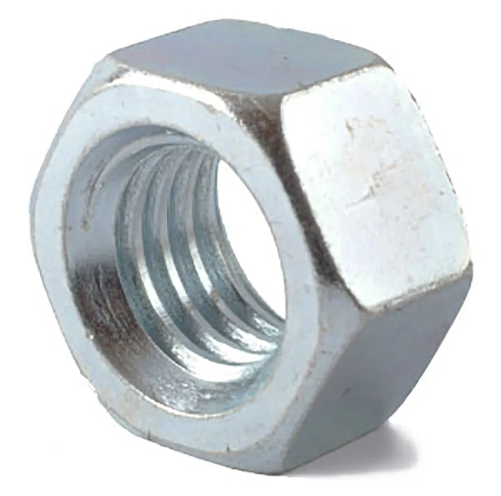 1 1/2-12 Grade 2 Finished Hex Nut Zinc Plated