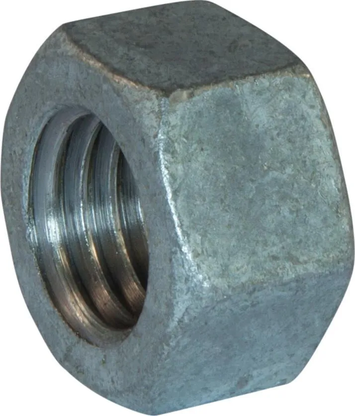 1 1/2-6 Grade 2 Finished Hex Nut Hot Dipped Galvanized