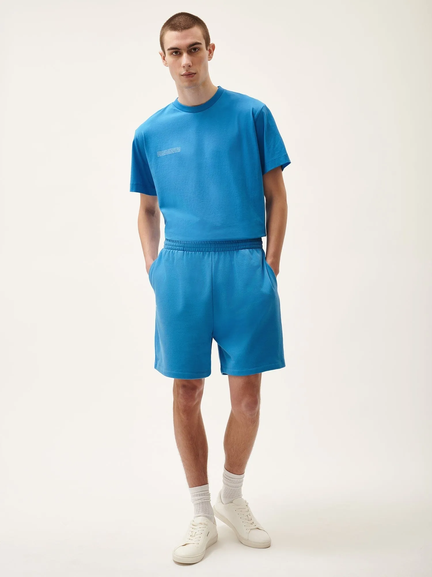 365 T-shirt and Shorts Bundle—Geyser Blue