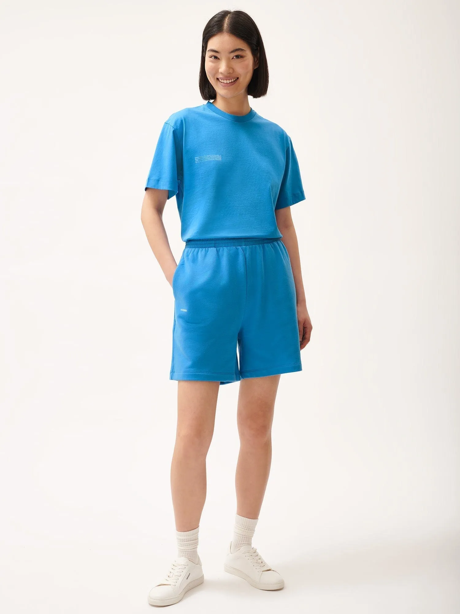 365 T-shirt and Shorts Bundle—Geyser Blue