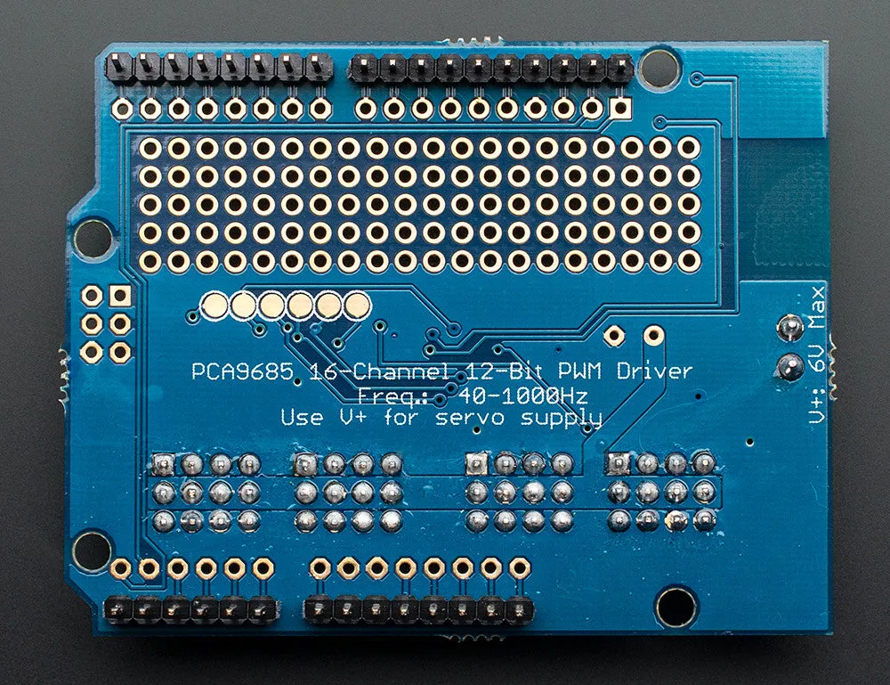 Adafruit 16-Channel 12-bit PWM/Servo Shield - I2C interface