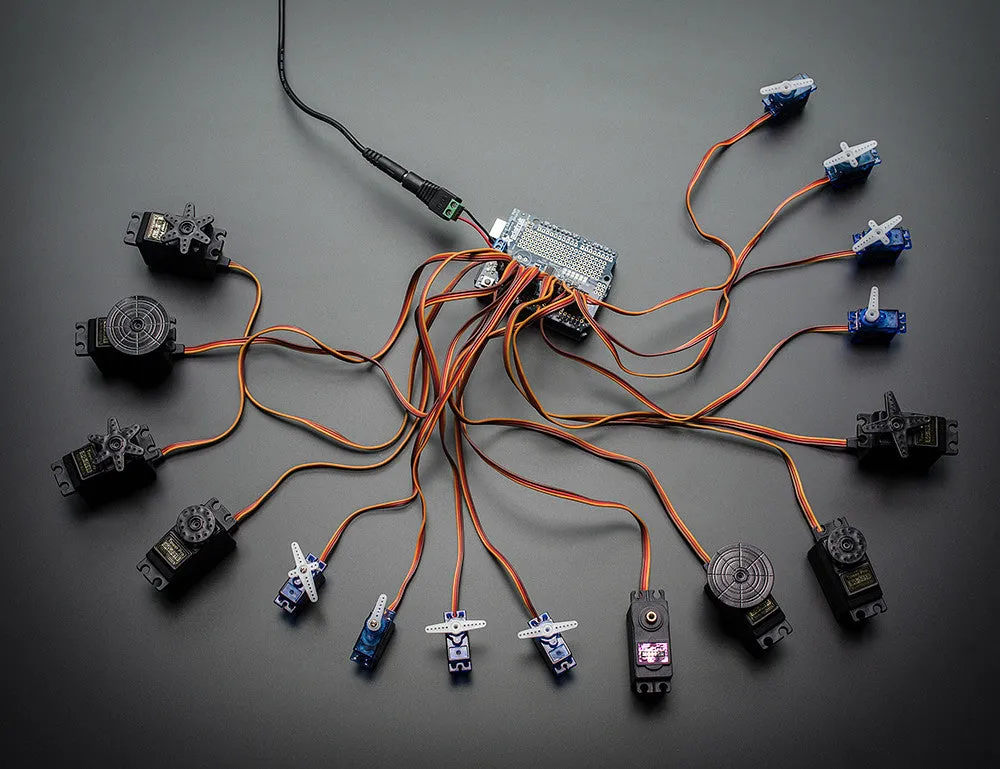 Adafruit 16-Channel 12-bit PWM/Servo Shield - I2C interface