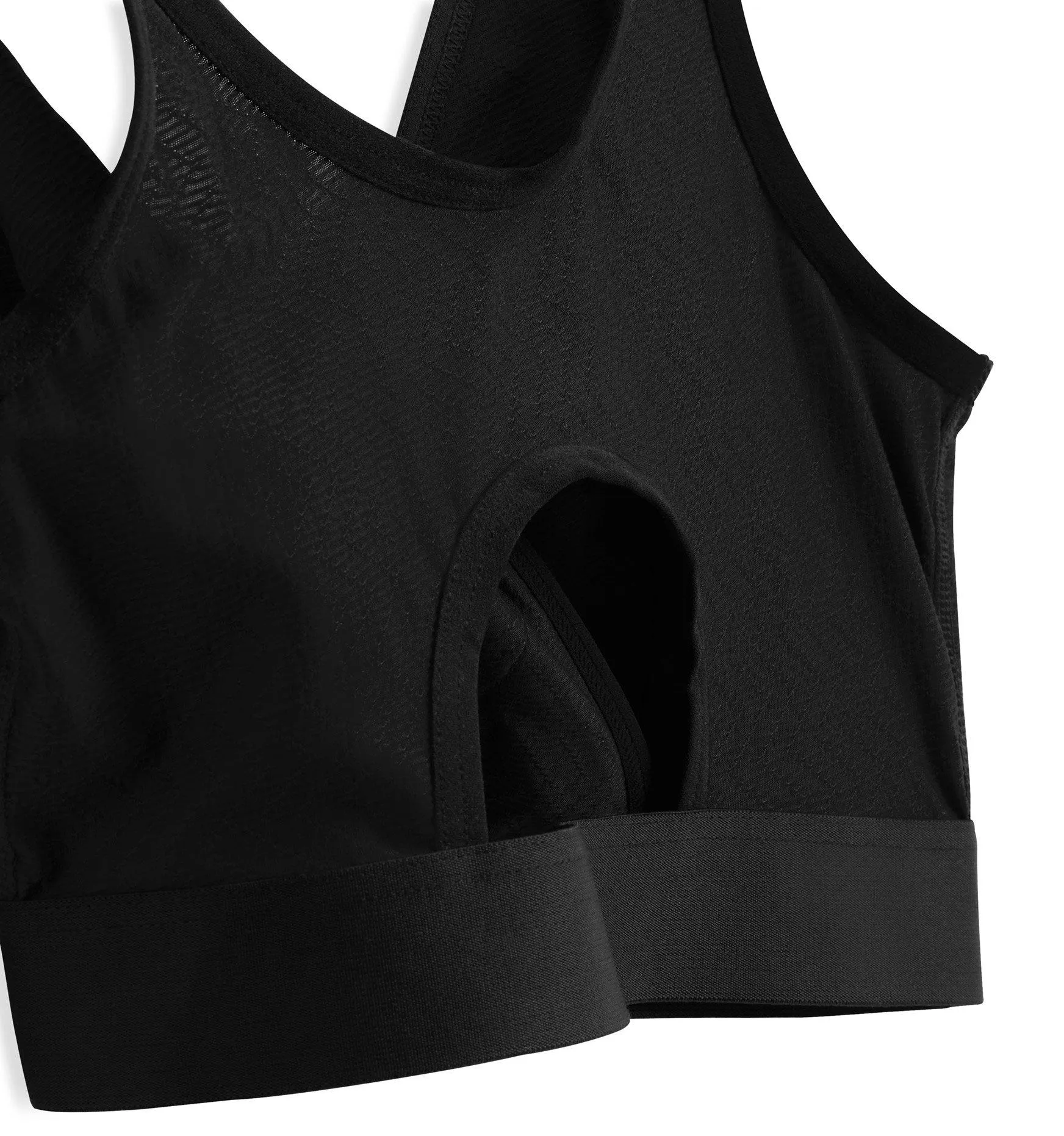 Adaptable Crossover Cutout Bra LC - Traveler Black