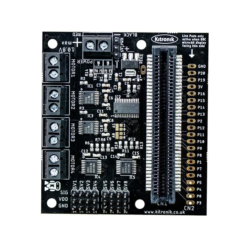 All-in-one Robotics Board for BBC micro:bit