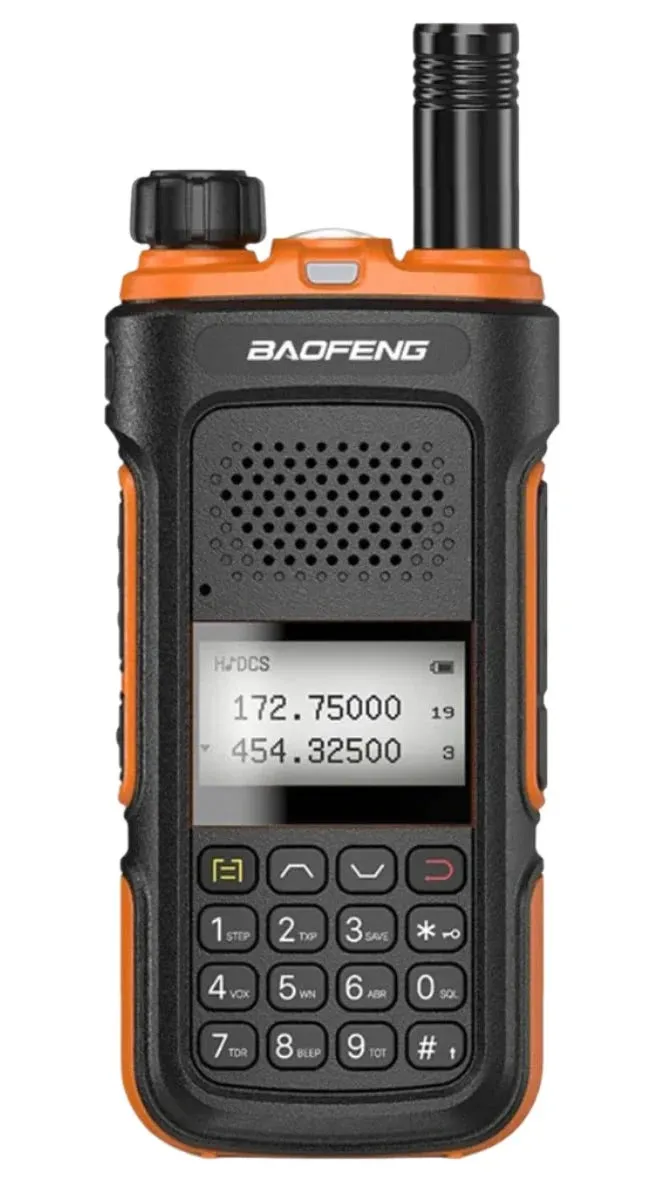 Baofeng UV-10 Pro Walkie Talkie Wireless Copy Frequency Dual Band 999CH Type-C Long Range High Power UV-5R Ham Two Way Radio