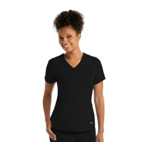 Barco Grey's Anatomy Women's Black Stretch Emma Top