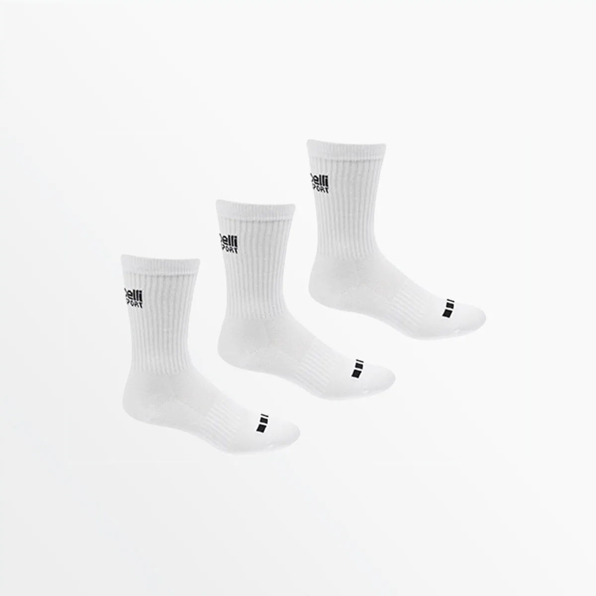 BASICS CS-COOL CUSHIONED CREW SOCKS