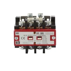 BCH NHD Series 4 Pole Contactor AC Control Size 01