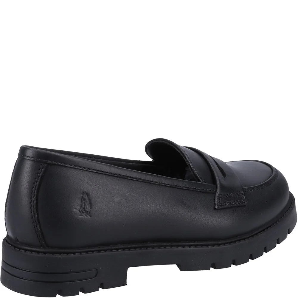 Black Hazel Loafer Senior School Shoes