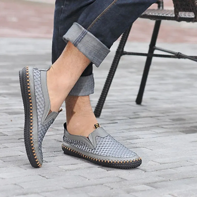 Breathable Slip On Mesh Shoes For Men