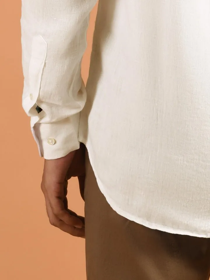 Button-down 100% Linen Shirt - Hampstead