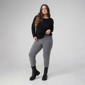 Calça Legging Anti Odor Plus - Mescla Escuro