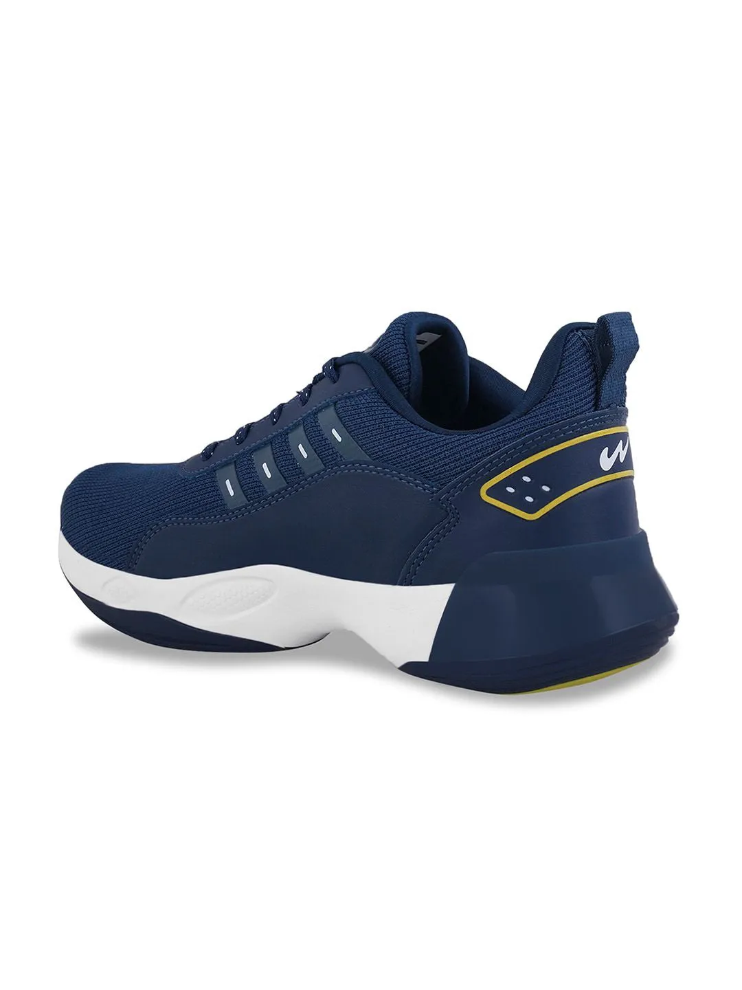 Campus Men Blue Mesh Road Running Shoes