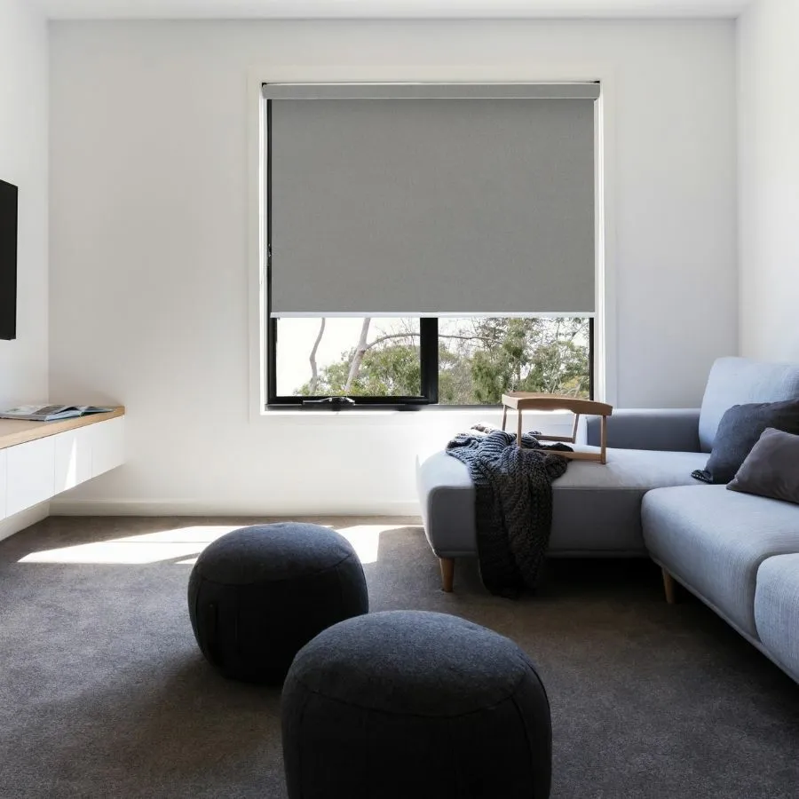 Cara Signature Blackout Fabric Roller Blinds