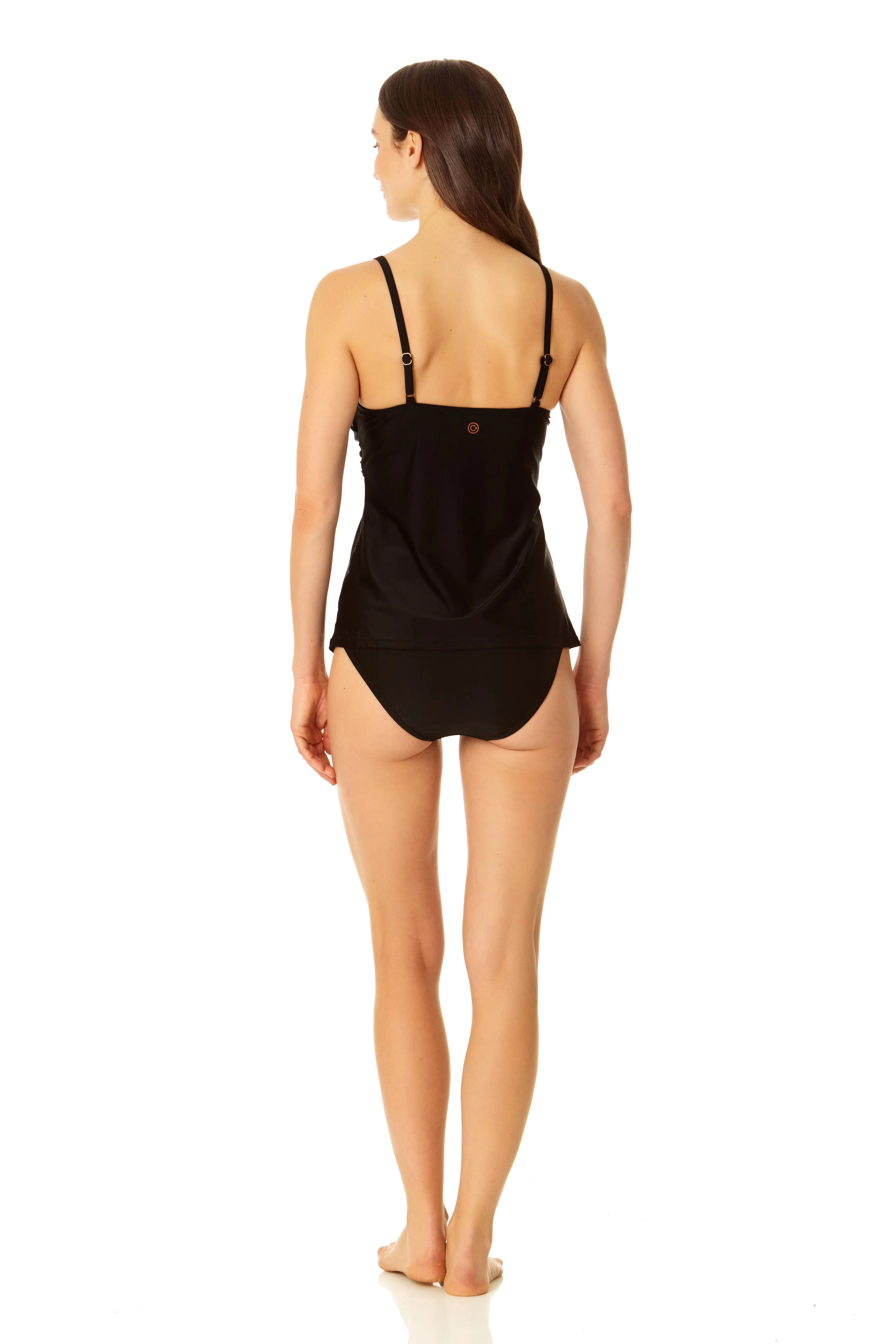 Coppersuit - Women's Cross Front Tankini Swim Top