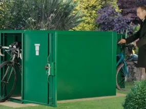 Double Ended Metal Bike Shelter