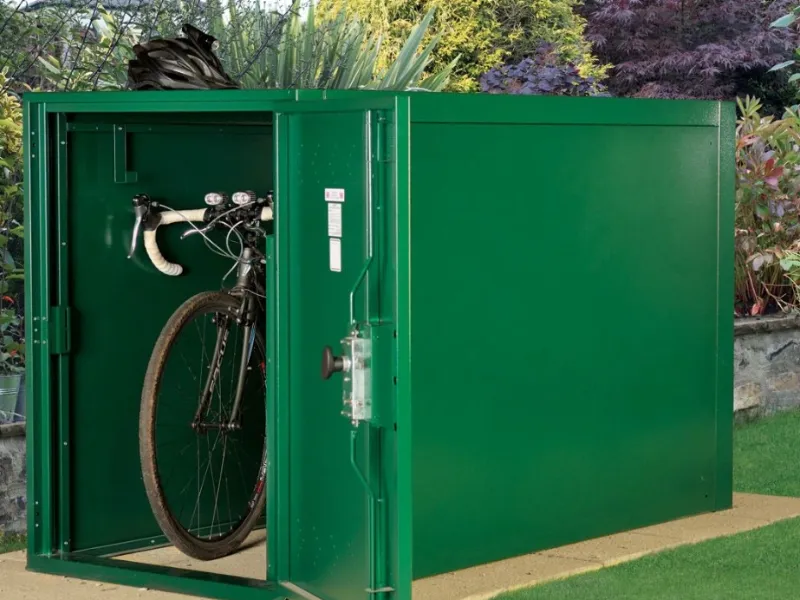 Double Ended Metal Bike Shelter