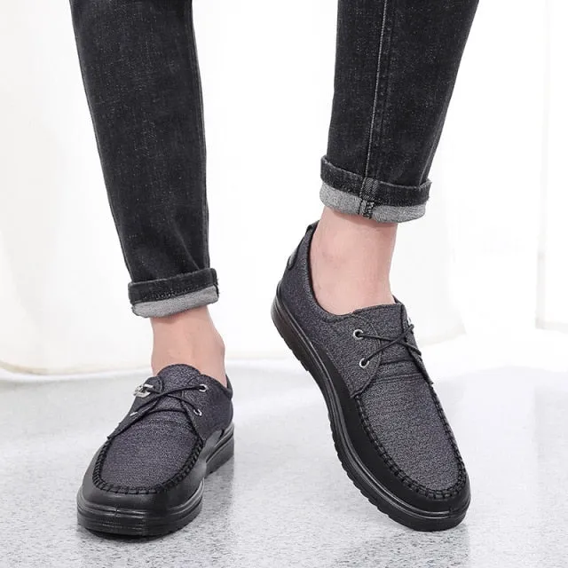 Fly Two-Tone Slip-On British Style Loafers