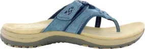 Free Spirit Juliet Denim Womens Casual Comfort Leather Toe Post Sandals