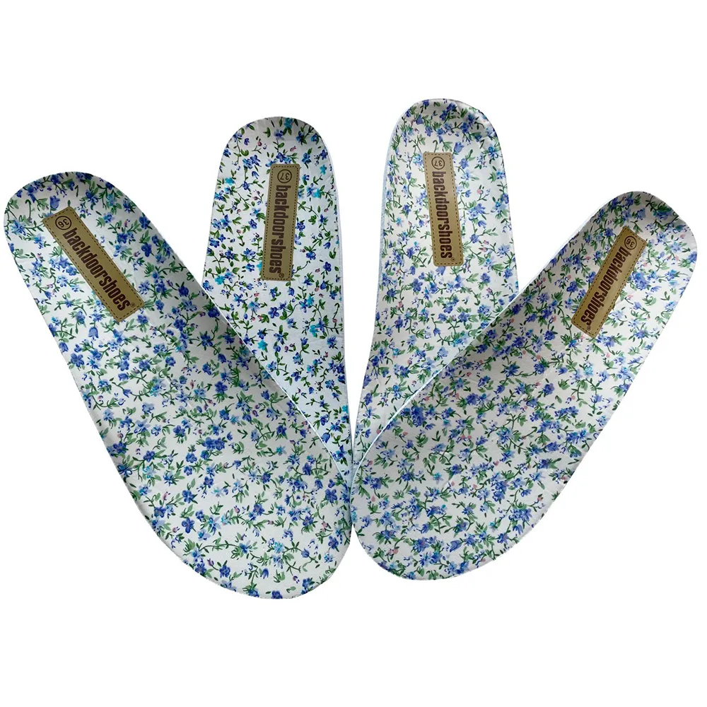 Insoles  Floral x 2 pairs - CLEARANCE Only available in sizes UK 3 & 4