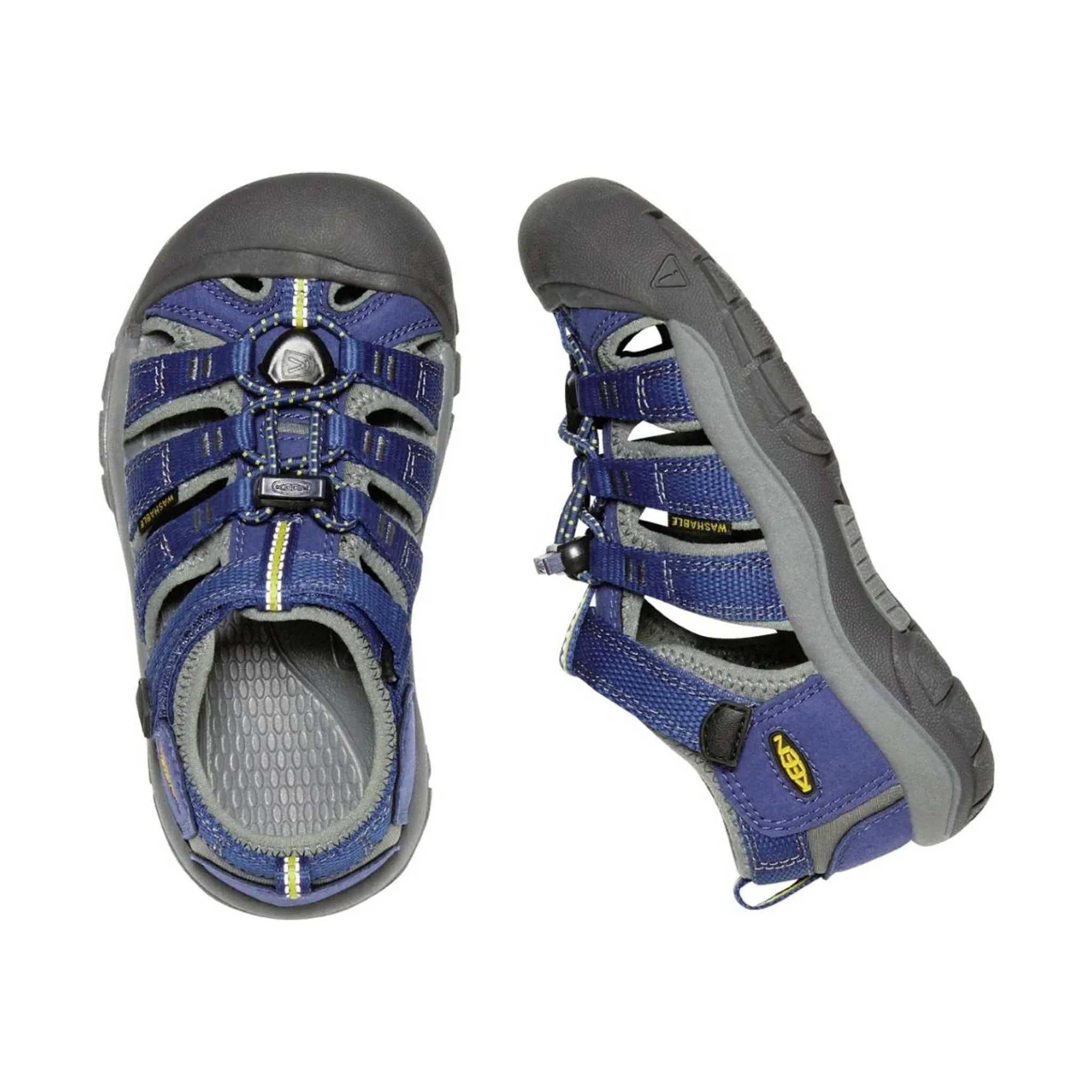 KEEN Little Kids' Newport H2 - Blue Depths/Gargoyle