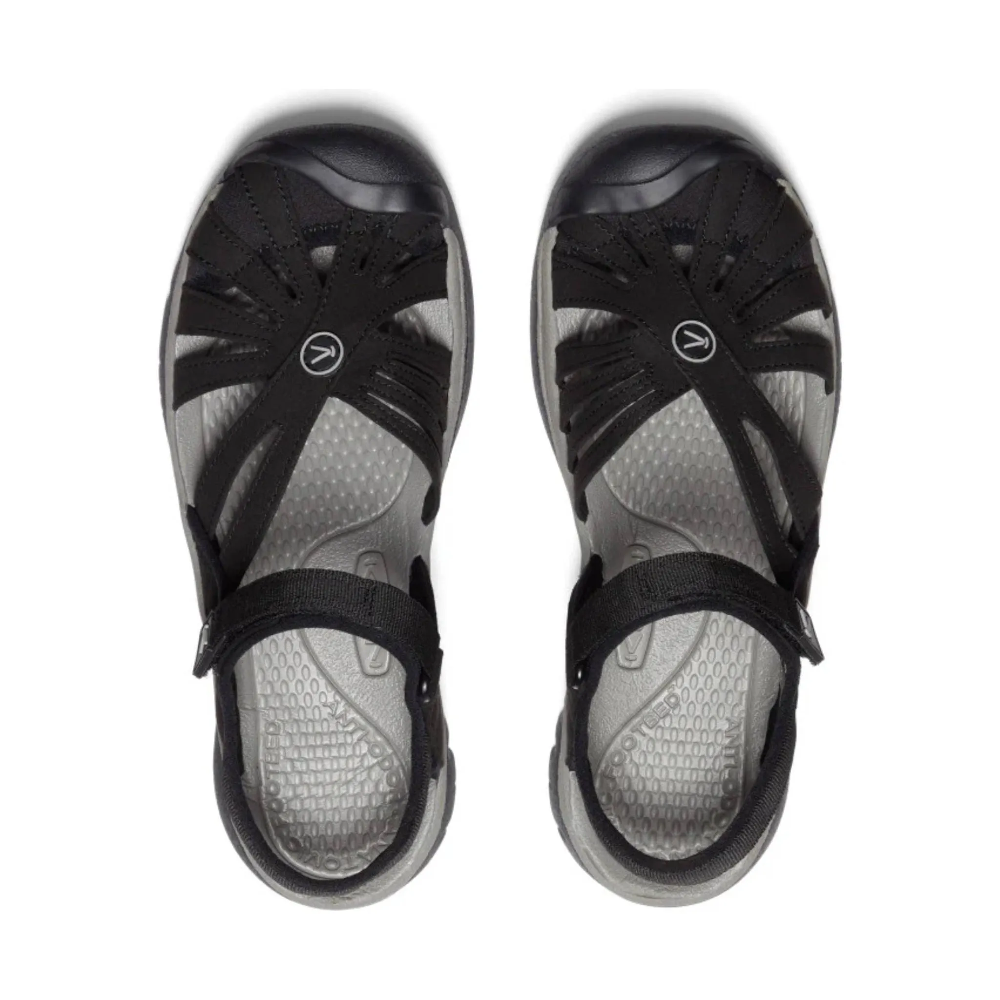 KEEN Women's Rose Sandal - Black/Grey