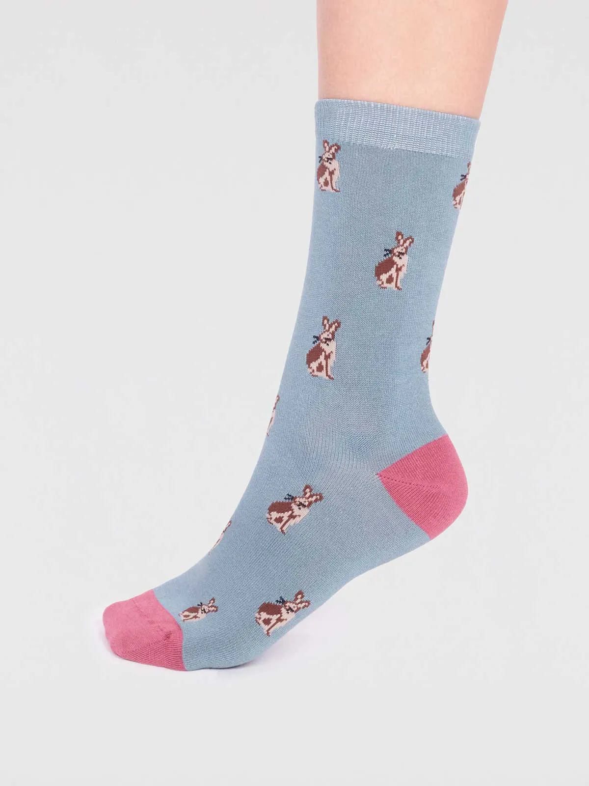 Kiara Bamboo Bunny Pack Of Socks - Multi