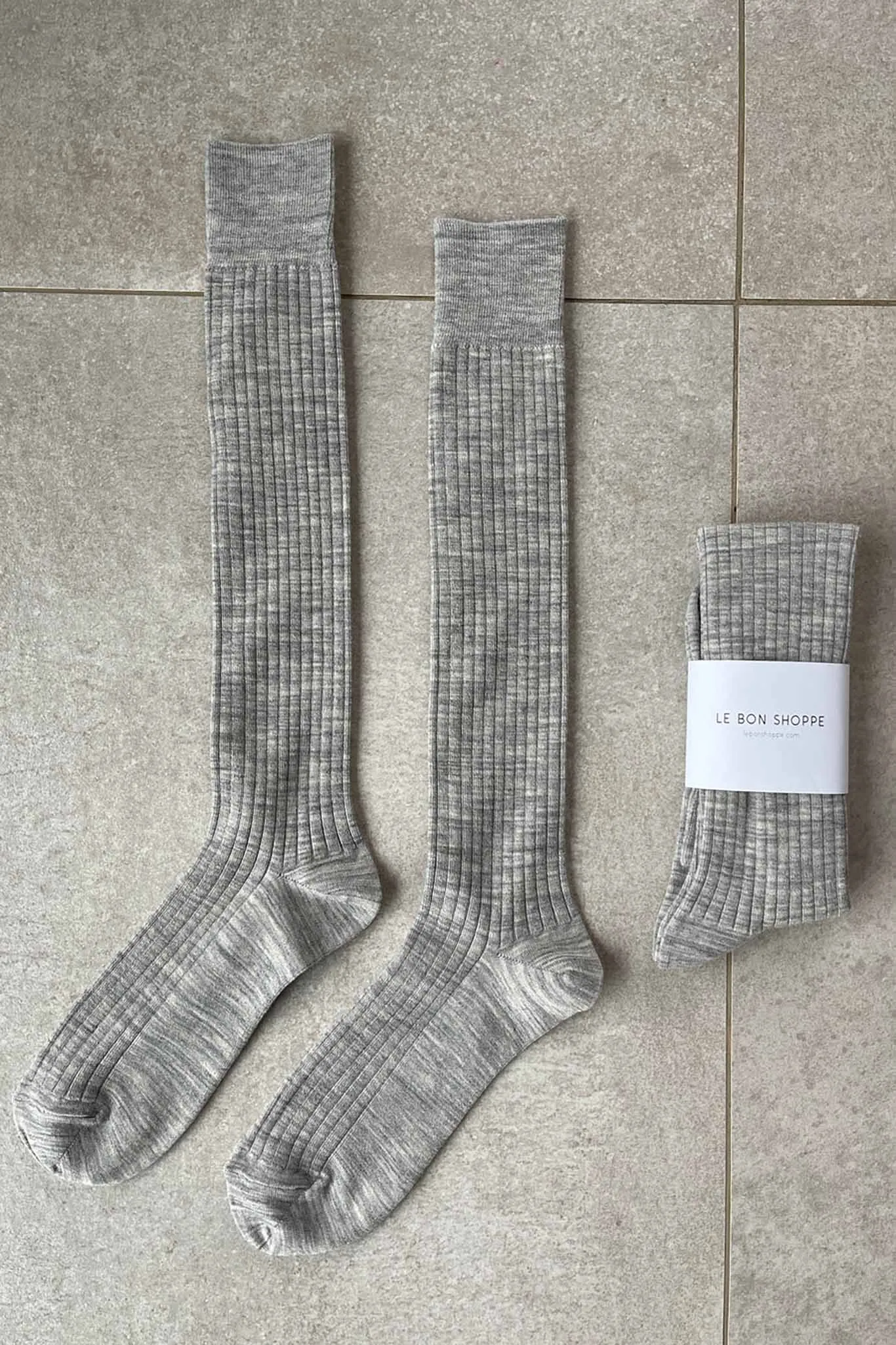 Le Bon Shoppe Schoolgirl Socks - Grey