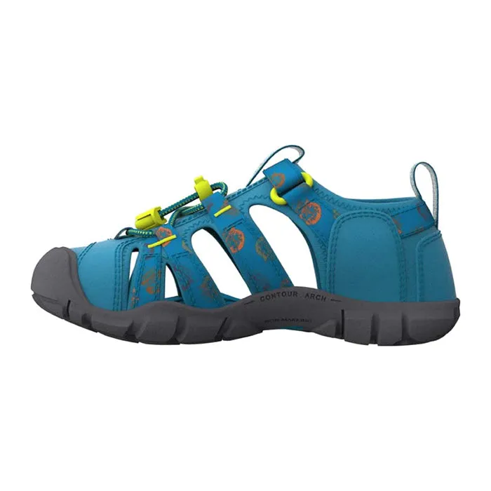 Little Boy Keen Seacamp II in Smokey Bear/ Fjord Blue