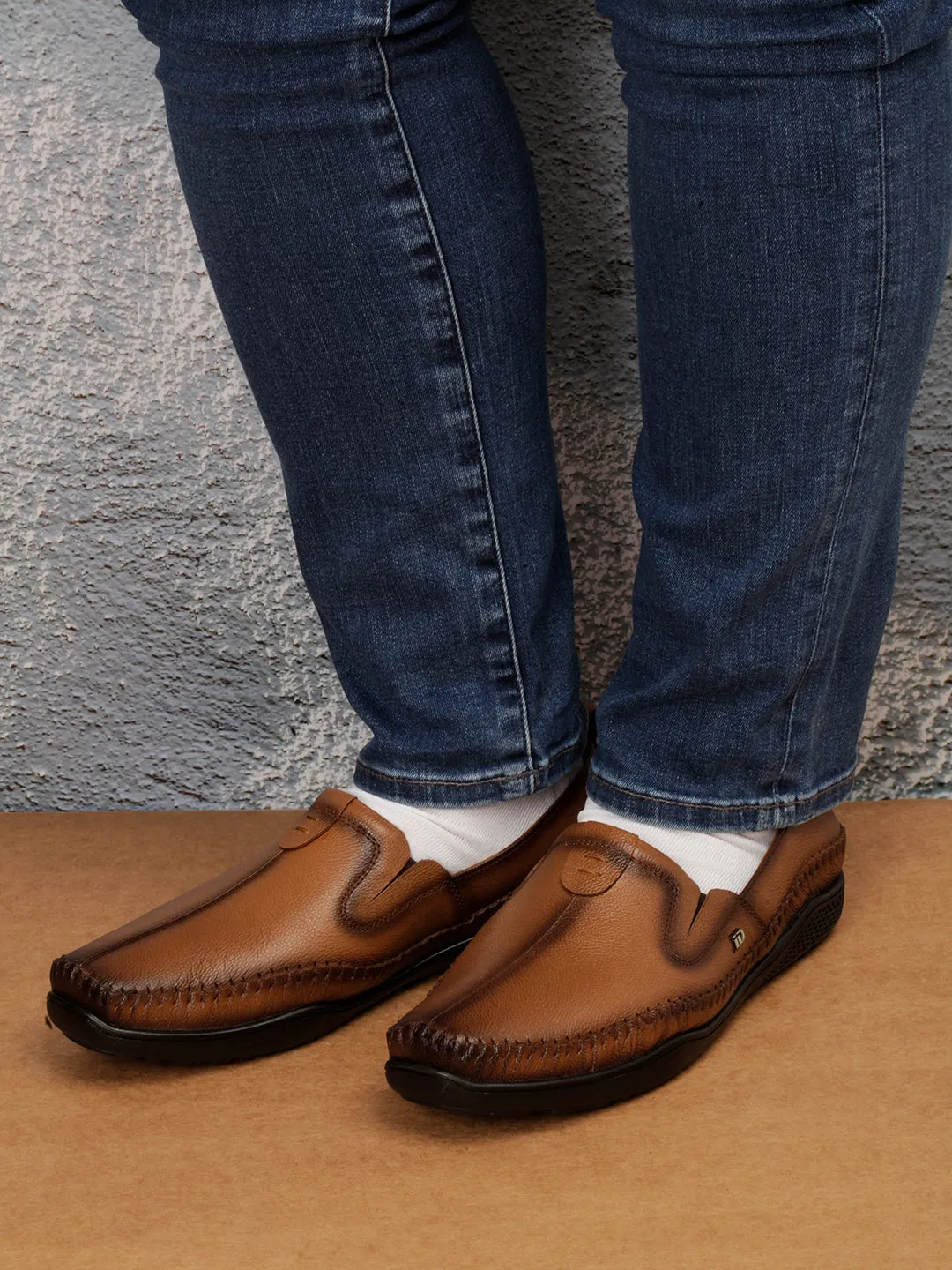 Men Tan Loafer (ID1158)