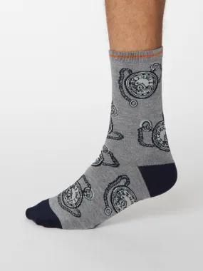 Momento Socks - Mid Grey Marle