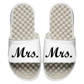 Mrs. Bride Wedding Custom Slide Sandals