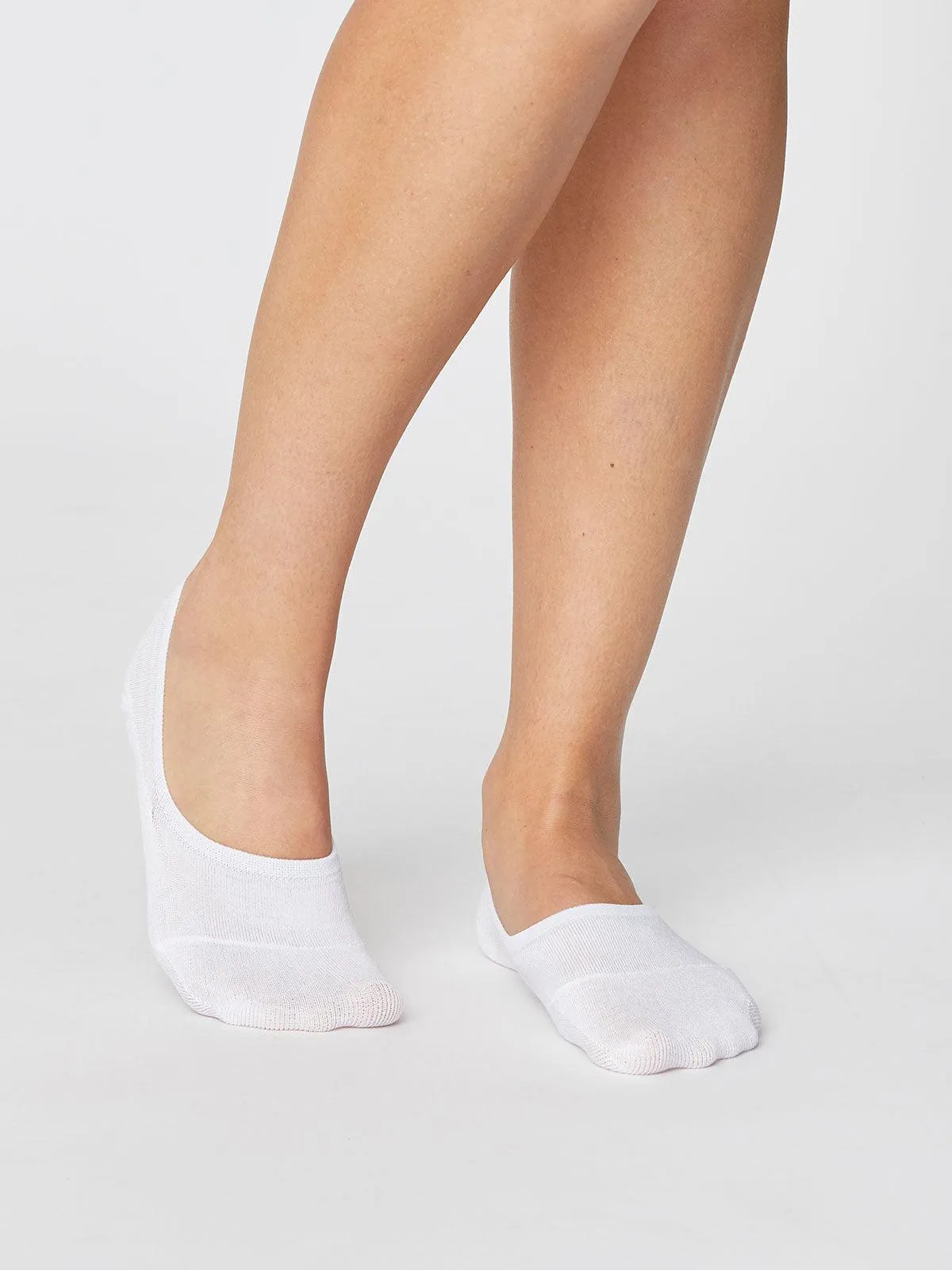 No Show Socks - White