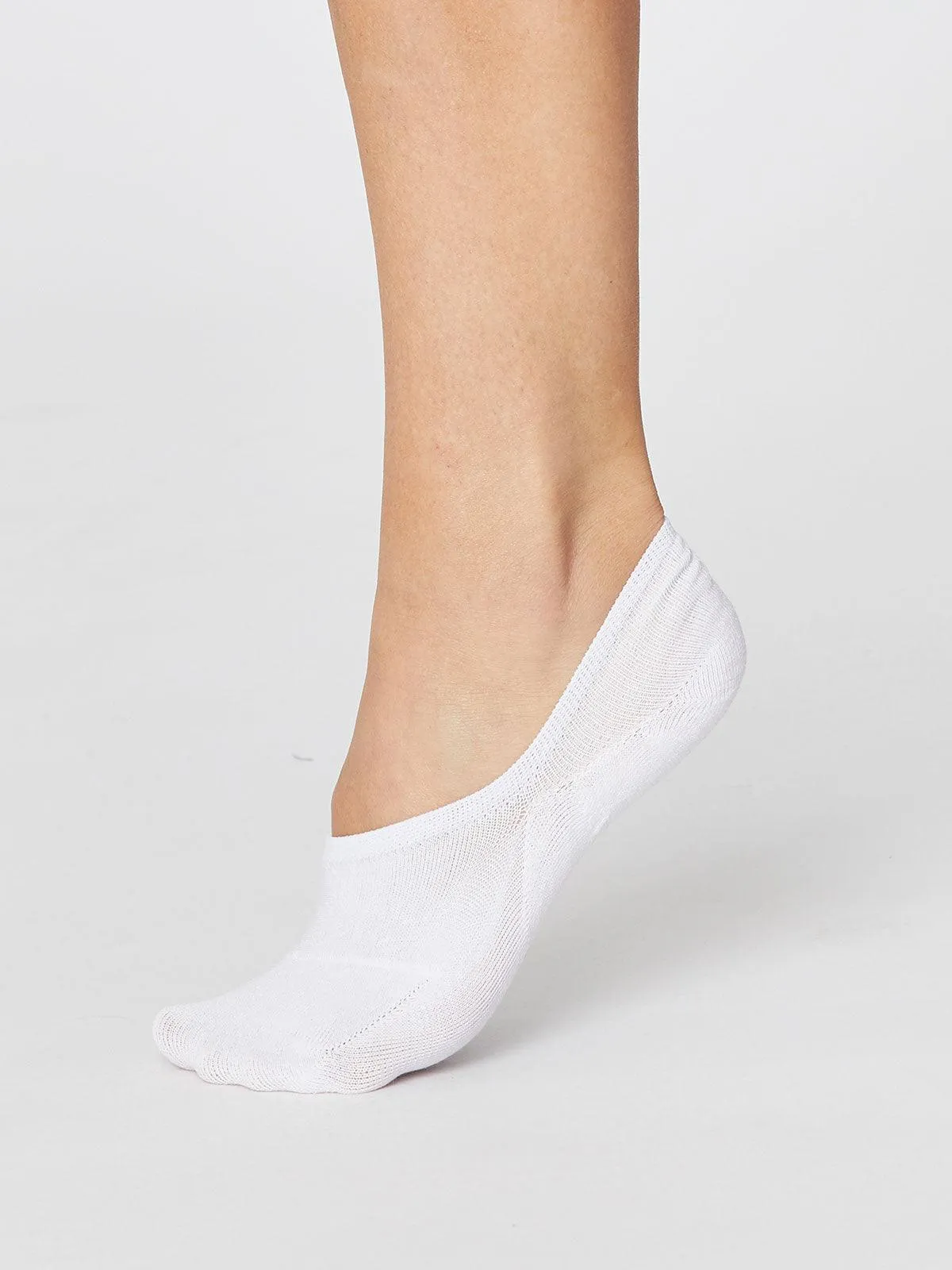 No Show Socks - White