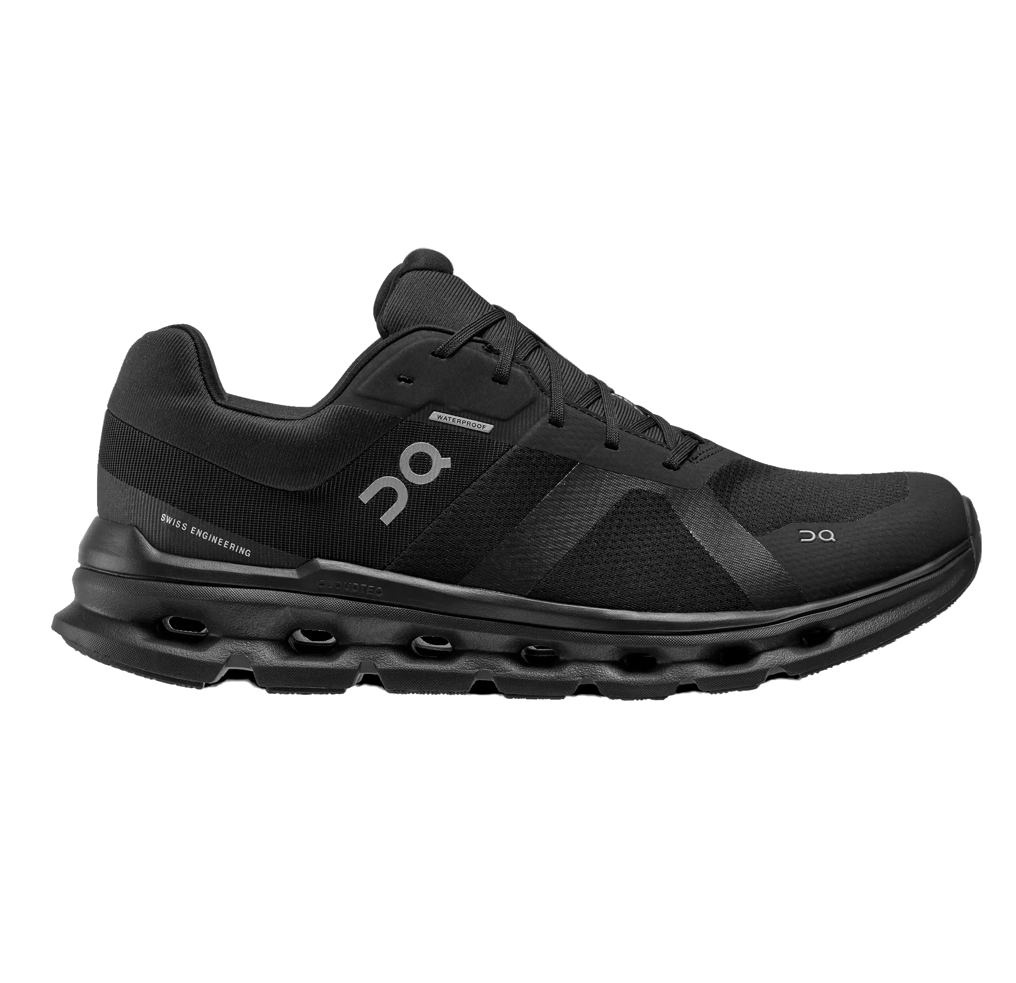 On Running Men's Cloudrunner Waterproof  Shoes - Stone / Black