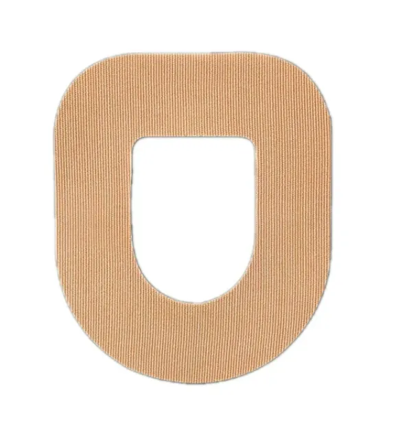 Overt Omnipod Adhesive Guards Monitoring Patch - Tan