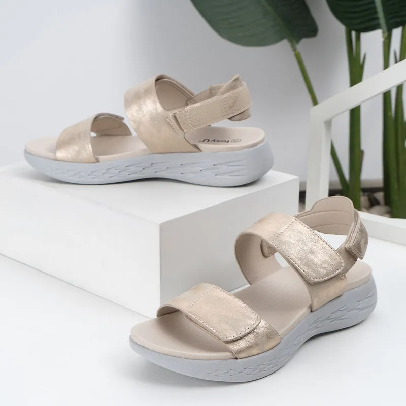 Owlkay Slope Heel Anti Slip Soft Sole Women Sandals