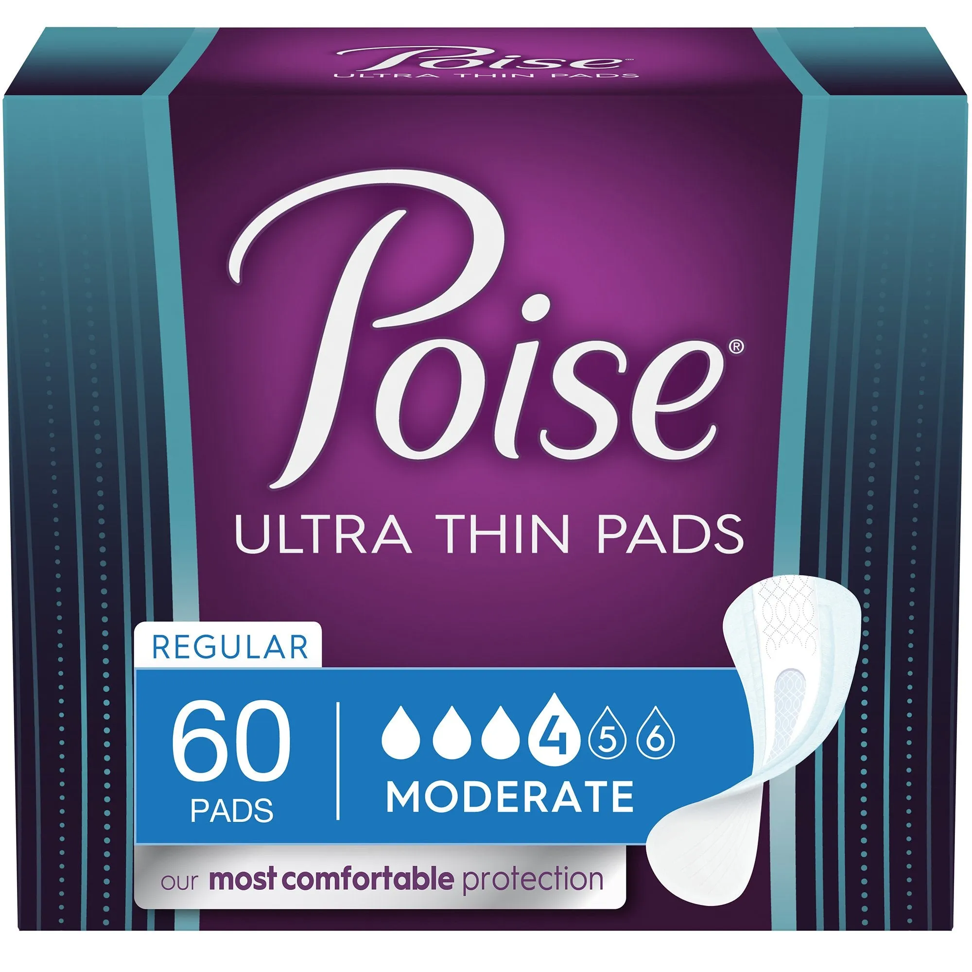 Poise® Ultra Thin Moderate Bladder Control Pad