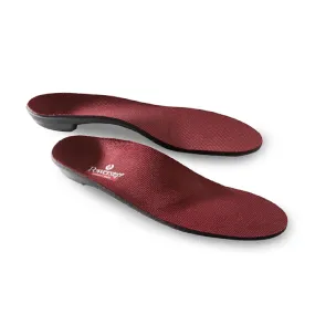 Powerstep Pinnacle  Maxx | Including Dual-Layer Cushioning With HyPUR-Cel | Color Red Wine