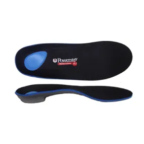 Powerstep Pro Control | Features A Deeper Heel Cup With Han Outer Post |  Color Black