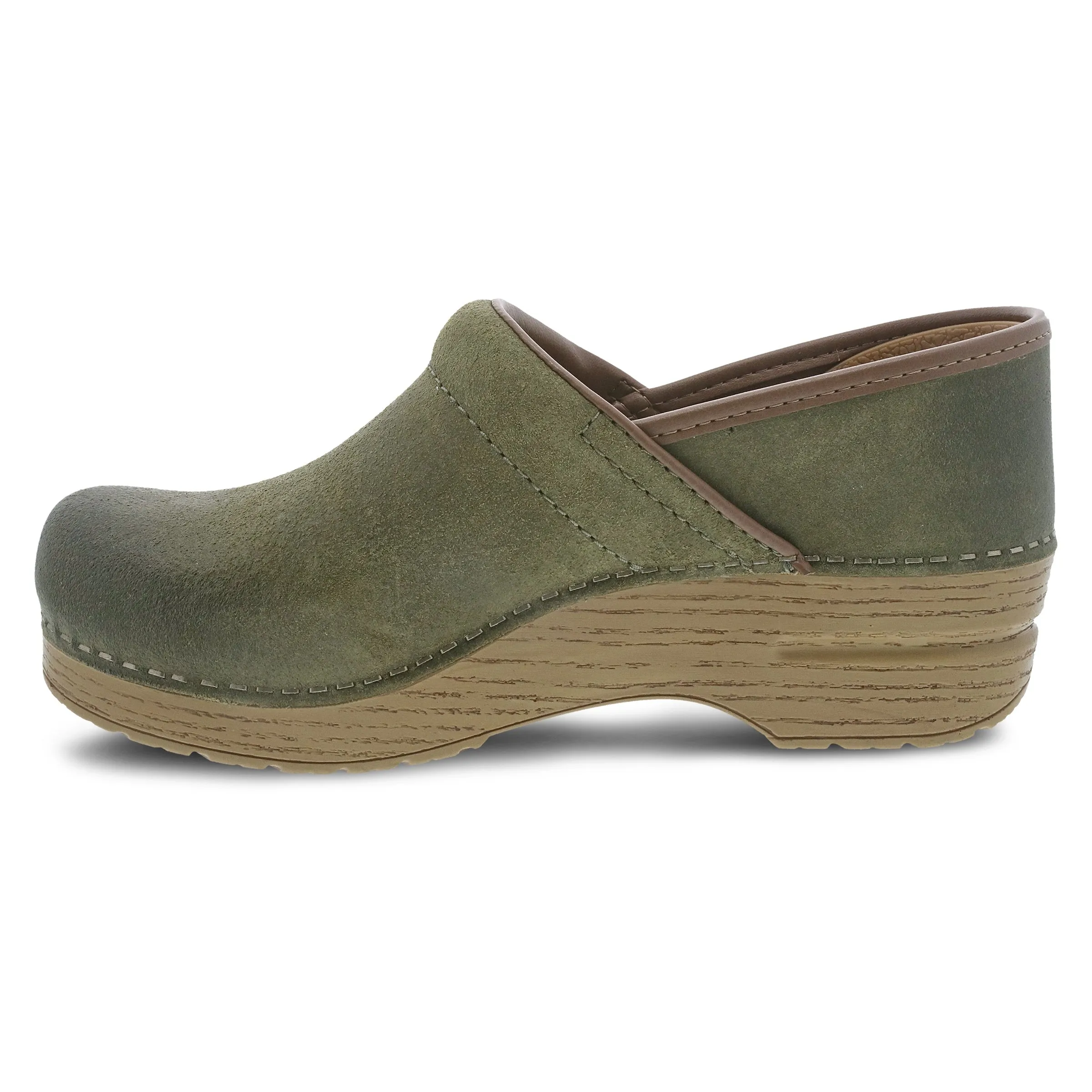 Professional Green Burnished Nubuck