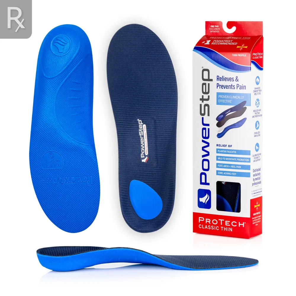 ProTech® Classic Thin | Neutral Arch Supporting Orthotic Insoles