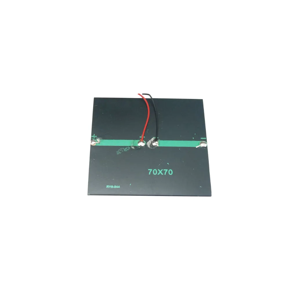 Solar Pannel 70x70mm 3V 210mA for educational Kits