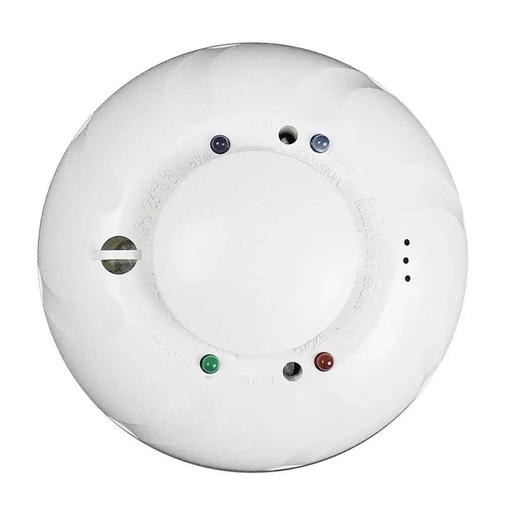 System Sensor COSMO-4W 4 wire Smoke CO Detector Combo