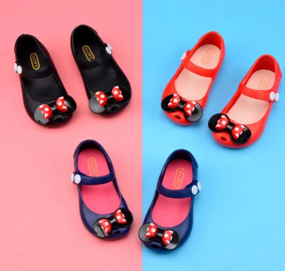 T096 Minnie Ribbon Black (1-4y) New!