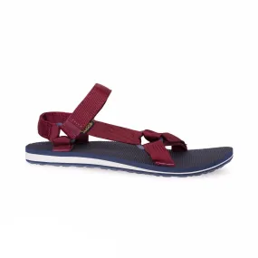 Teva Original Universal Rhubarb / Blue Sandals