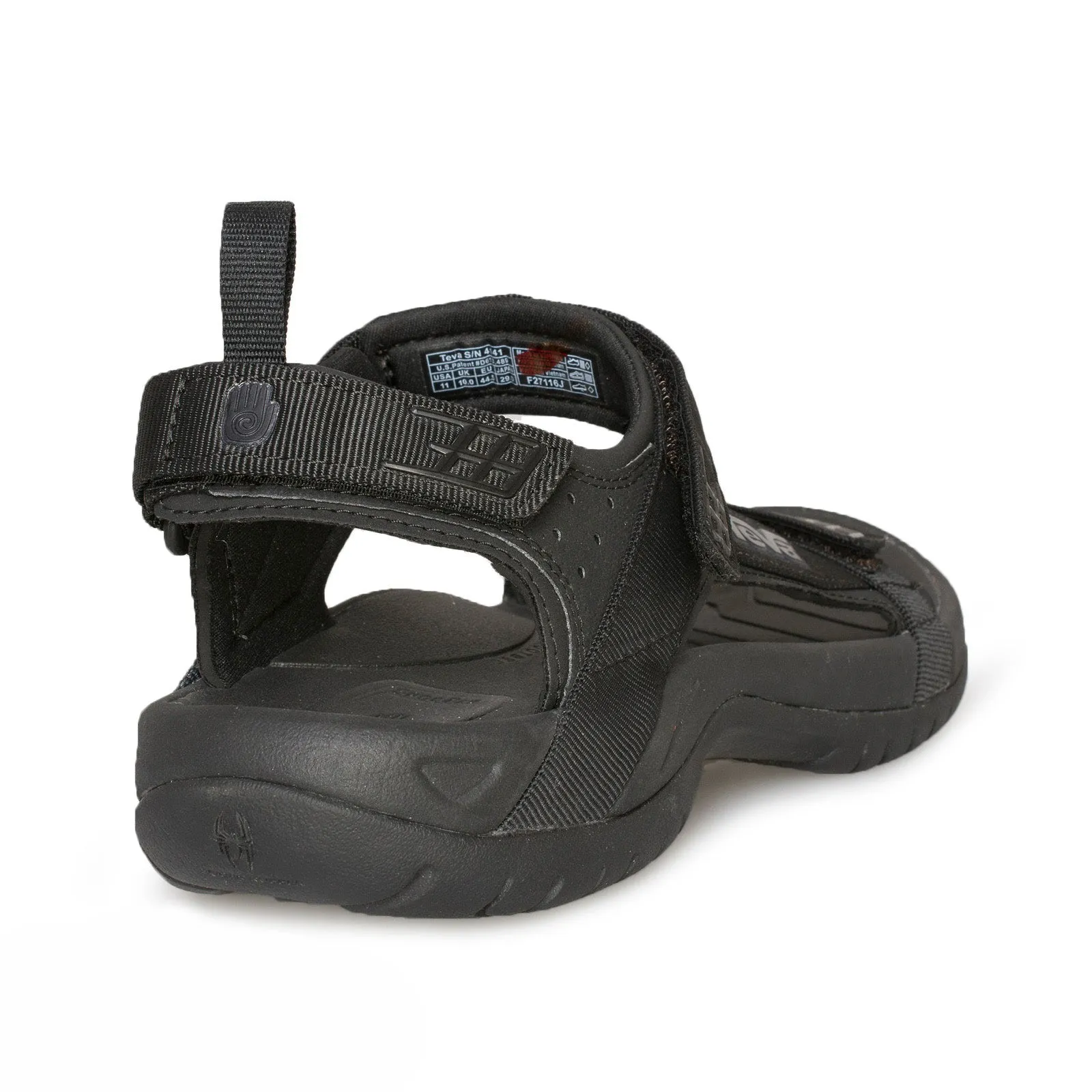 Teva Tanza Black Sandals - Men's