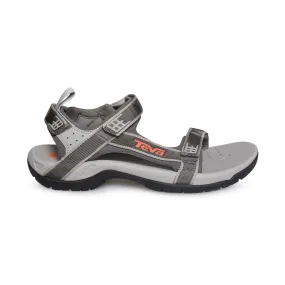 Teva Tanza Dark Gull Grey Sandals - Men's