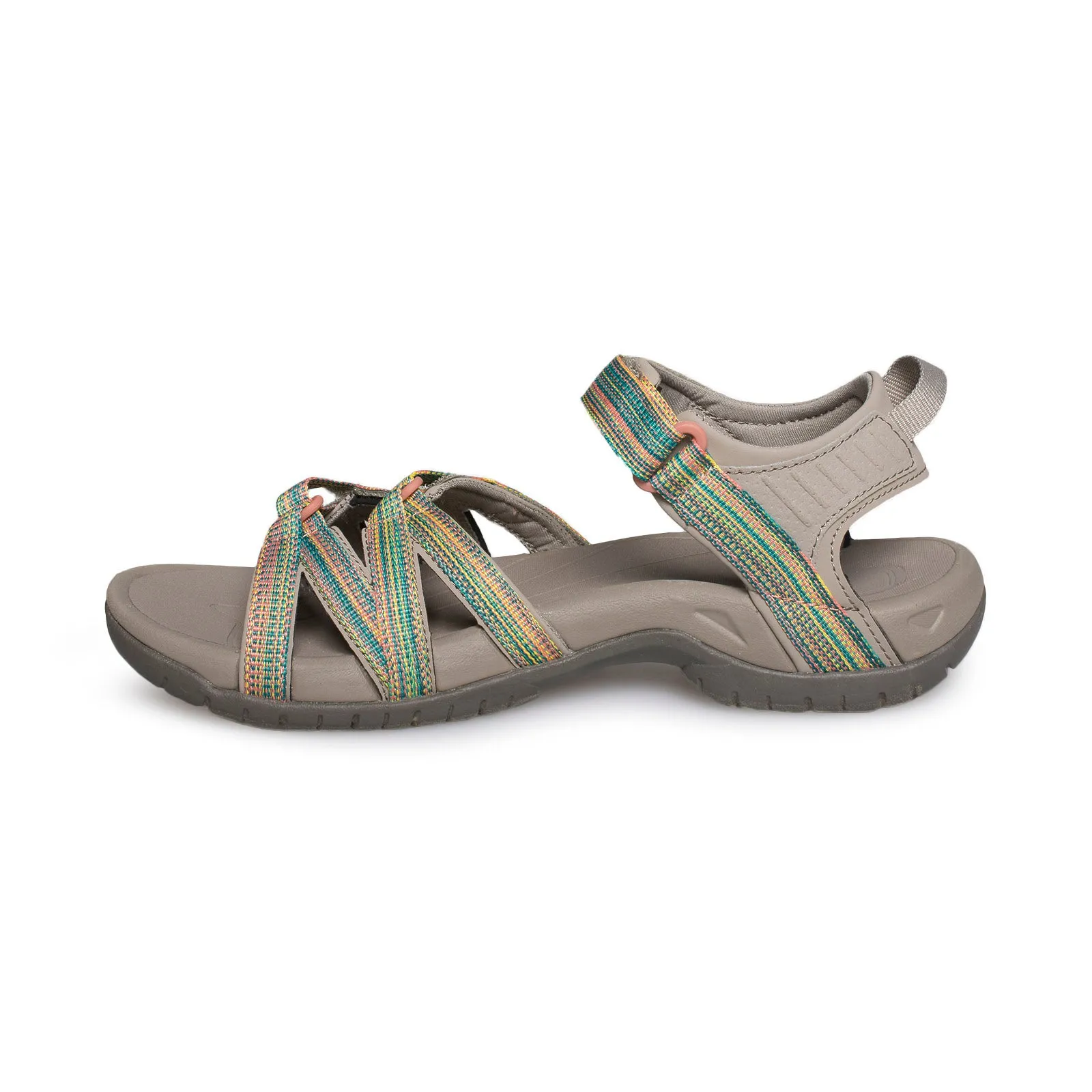 TEVA Tirra Taupe Multi Sandals - Women's