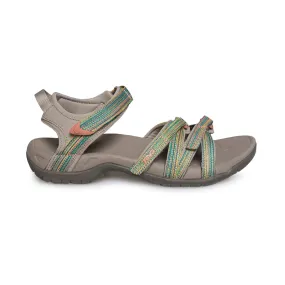 TEVA Tirra Taupe Multi Sandals - Women's